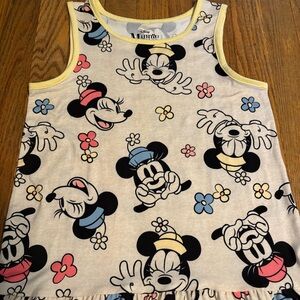 Disney Minnie Mouse Sleeveless Dress Girls Size Large (10-12)
